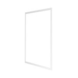 LED Paneel - 60x60 - Helder/Koud Wit 6500K - 40W - Inbouw - Vierkant - Backlight - Flikkervrij - Mat Wit - Aluminium