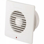 Badkamer - Toilet - Ventilator - 158mm - 12W - 100m3 - Mat Wit