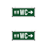 LED Noodverlichting 2 Pack - WC - Hangend - 3W
