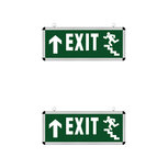 LED Noodverlichting Exit - 2 Pack - Omhoog - Hangend - 3W