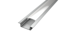 LED Strip Profiel - Wit Aluminium - 2 Meter - 25x7mm - Inbouw
