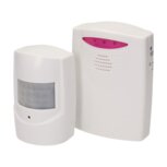Draadloze Bewegingsmelder met alarm - IP44 waterdicht