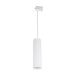 DARIA Tube hanglamp voor 1-fase railverlichting - GU10 - 30cm tube - Wit