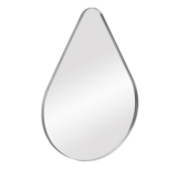 Mirrors &amp; More Raamspiegel Britta Zilver