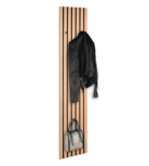 Grace Akupaneel - Wandpaneel met kapstok 25 &times; 160 &times; 2,7 cm