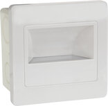 HOROZ  - Diamond Led Trap verlichting - inbouwspot - Microwave sensor -  Vierkant - 2w -4000K - Daglicht - Wit