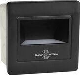 Diamond Led Trap verlichting - inbouwspot - Microwave sensor - Vierkant - 2w -4000K - Daglicht - Zwart