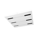 Brando - LED Downlight - 40W - Daglicht wit  4500K - Mat Wit - Opbouw - Vierkant - Aluminium 
