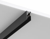 Opbouw Magnetische Tracklights Accessoires - Rail - 2m - Zwart-48V