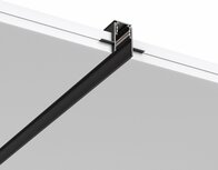 Inbouw Magnetische Tracklights Accessoires - Rail - 2m - Zwart - 48V