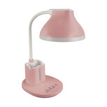 DEBRA - LED Bureaulamp - Tafelverlichting - 7w - CCT Aanpasbare licht kleuren - 3000K 4000K 6000K - 740 Lumen - 3 step touch dimmer - Aluminium - Pink