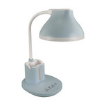 DEBRA - LED Bureaulamp - Tafelverlichting - 7w - CCT Aanpasbare licht kleuren - 3000K 4000K 6000K - 740 Lumen - 3 step touch dimmer - Aluminium - Blauw