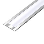 1 meter Verzonken Aluminium Profiel voor LED Strip Multifunctioneel Gebruik, MDF, Gipsplaten, Tegels ALU