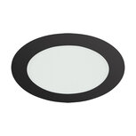 WAFEEL -LED Downlight - Inbouw Rond 18W - CCT - Aanpasbare licht kleuren - 3000K/4000K/6000K - 2450 Lumen - Mat Zwart - &Oslash;170mm - IP54 - Binnen/Buiten