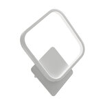 EMMA LED D - Wandlamp - 12w - 1250 Lumen - 4100K daglicht wit - Ruit - Wit