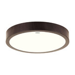 ATUT - Led Plafondlamp - Houtlook - Wenge kleur - opbouwlamp - 36w - 4100K Daglicht - 4010 Lumen - Rond - 480 mm - IP44