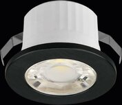 BRAYTRON Veranda-MINISPOT A 3W 38D ZWART 6500K IP54 LED DOWNLIGHT / SPOT