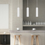 Braytron - Hanglamp - GU10 fitting - 1200mm kabel - Mat Wit