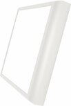 Braytron LED Plafondlamp Plafonni&egrave;re Opbouw/Inbouw- Aluminium - Vierkant- Wit- 20W -CCT3in1 (3000k-4000K-6000k)