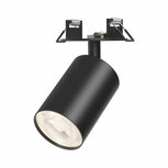 BRAYTRON - Spot Armatuur - inbouw Spot - GU10 Fitting - Inbouw Rond - Mat Zwart Aluminium - Kantelbaar