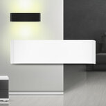 Braytron Avva Wandlamp Aluminium Binnenverlichting IP20-12W -30cm - 3000K Warm Wit - wit