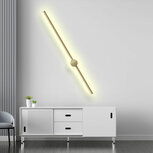 Braytron - LED Wandlamp Tiny - 16W 1160lm - 3000K - IP20 - Goud