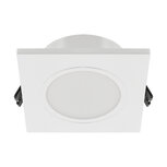 FANTA Inbouwspots - Badkamer spot - Vierkant Inbouw spot - Geschikt voor LED - Wit -IP40