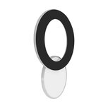 HOP Wandlamp Led - Rond - 10w - 4200K Daglicht wit - 1120 Lumen Zwart/Wit