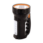 BURTA Led zaklamp - Oplaadbaar USB C - Zwart - 3w+3w - 220 +250 Lumen