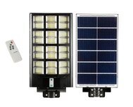 HOROZ GRAND XL - Led wandlamp - Straat lamp - Zonne energie -PIR Sensor - 1200w - 3066 Lumen - 6400K - Zwart