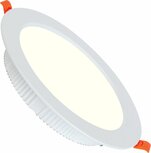 HOROZ Alexa - LED Downlight - Inbouw Rond 8W - Helder/Koud Wit 6400K - Mat Wit Aluminium - &Oslash;98mm