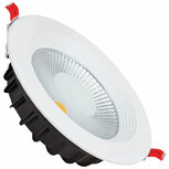 Horoz Venessa - LED Downlight - Inbouw Rond 10W - Helder/Koud Wit 6400K - Mat Wit Aluminium - &Oslash;120mm