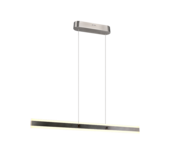 ARCOLA - Led Hanglamp - Aanpasbare lichtkleuren - 2300+3000+4000K - 35w - 4100 Lumen - 115cm - Nickel matt