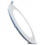 HOROZ  LED Downlight Slim - Inbouw Rond 15W - Helder/Koud Wit 6400K - Mat Wit Aluminium - &Oslash;190mm