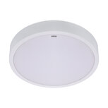 ANDRE - LED Plafondlamp - Aanpasbare kleur 3CCT - 2900K/4500K/6200K - Aanpasbare watt 12/15/18w  - Rond - Wit - Dia.225mm