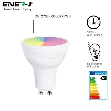 Slimme Led Verlichting - Smart Wifi 5w GU10 Led spot - RGBW