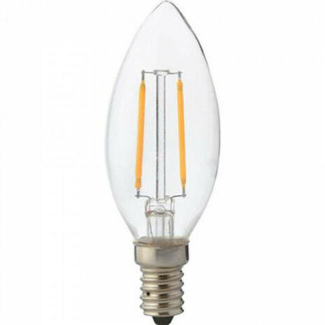 LED Lamp - Kaarslamp - Filament - E14 Fitting - 4W - Daglicht 4200K