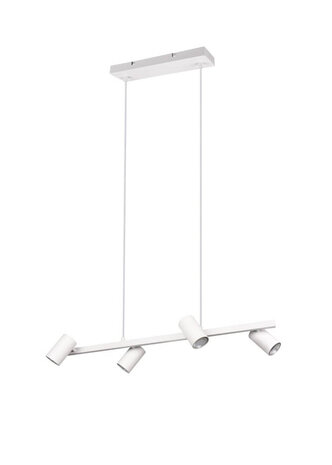 Trio Marley - Hanglamp - Wit 4 x gu10 Armatuur