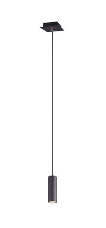 Trio Hanglamp Marley 1 x GU10 Armatuur Zwart