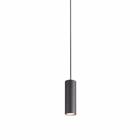Trio Hanglamp Marley 1 x GU10 Armatuur Zwart