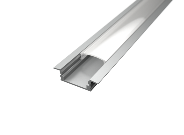LED Strip Profiel - Wit Aluminium - 2 Meter - 25x7mm - Inbouw
