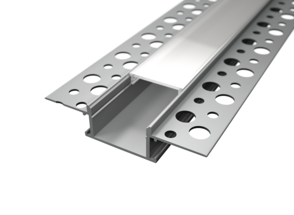 LED Strip Profiel - Zilver Aluminium - 2 Meter - 61.5x13.8mm - Inbouw 