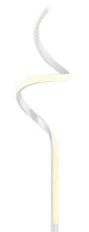 Reality Course - Design LED Dimbare Vloerlamp | Staande Lamp met Dimmer - 1 lichts - H 145 cm - Wit