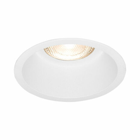 Inbouwspots - Rond Inbouw spot - Wit - &Oslash; 86 mm - Geschikt voor LED