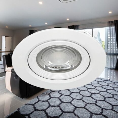 BRAYTRON SPOTLED 10W ROND WHITE 6500K LED SPOTLIGHT