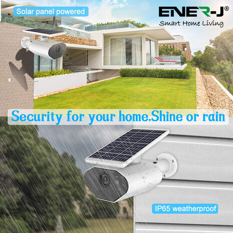 Smart Solar Powered Wireless Outdoor IP Camera 1080P