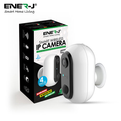Smart Wireless 1080P Battery Camera With 2 Pcs 18650 Battery