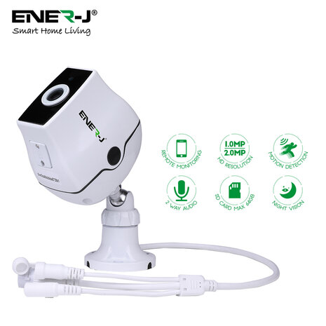 Smart Premium Outdoor IP Camera, 1MP, 2 Way Audio