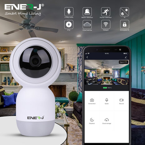 Smart Premium Indoor IP Camera With Auto Tracker