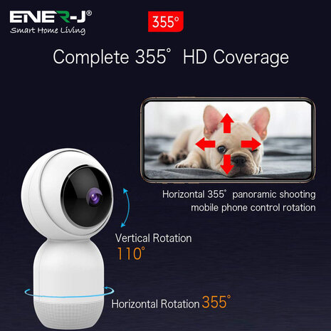 Smart Premium Indoor IP Camera With Auto Tracker